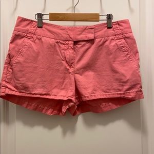 Pink JCrew 4” Chino Shorts